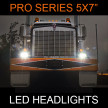 Triple Stack 5x7 Inch LED Headlight | *Directors Pick.